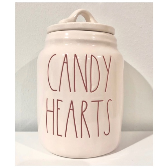 NEW Rae Dunn “Candy Hearts” Baby Canister - Picture 2 of 4